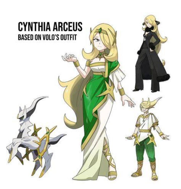 Are Volo and Cynthia related Pokémon?
