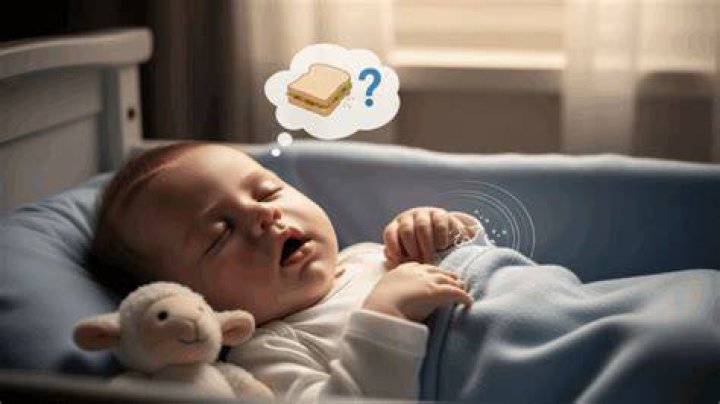 Can a hungry baby sleep?