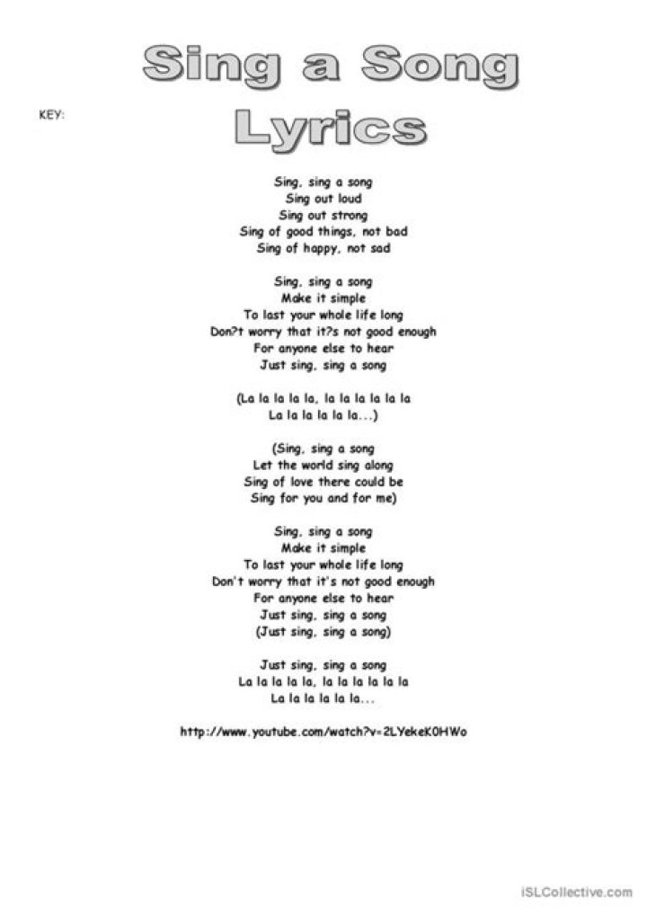Can a two year old sing a song?