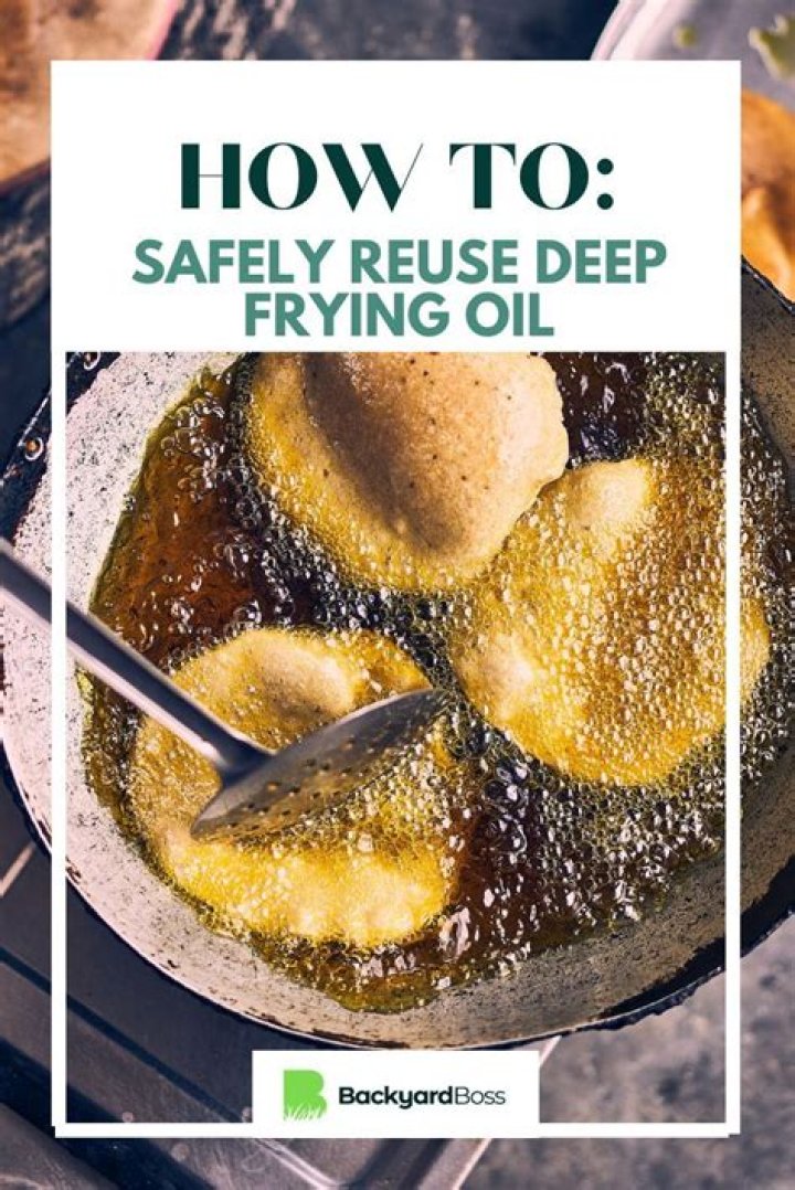 Can I reuse oil in frying pan?