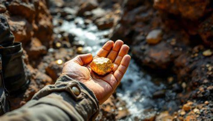 Can you find gold in hot rocks?
