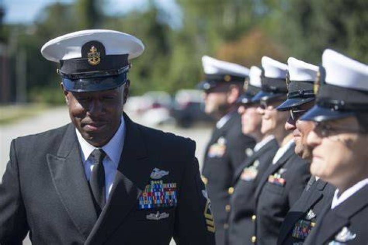 Can you kiss in Navy uniform?