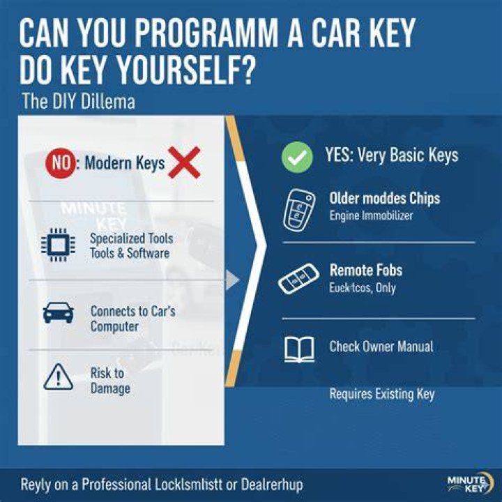 Can you program a car key yourself?