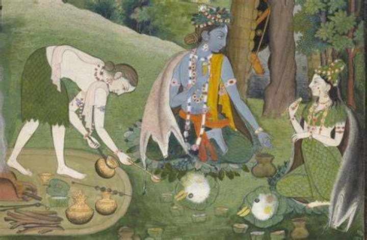 Did Ram and Laxman eat meat?