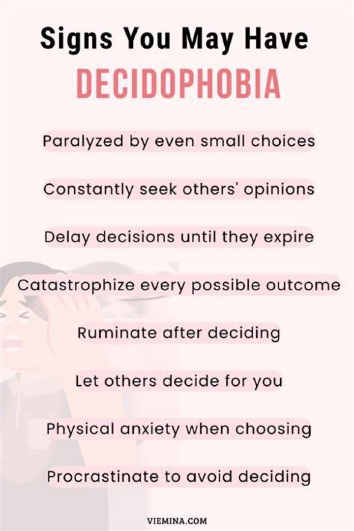 Do I have Decidophobia?