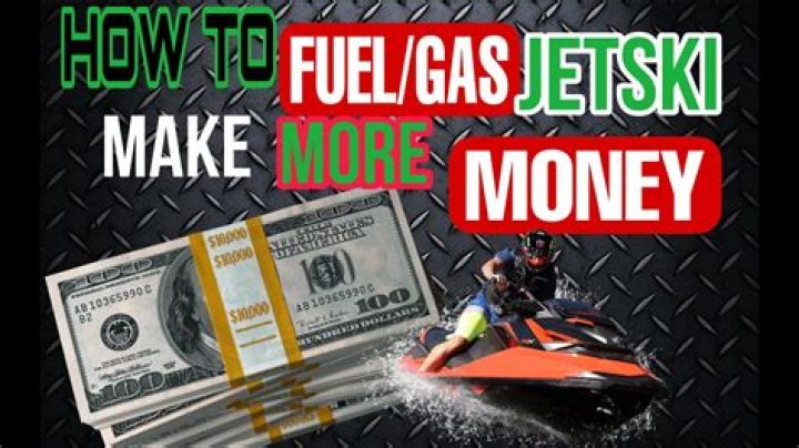 Do jet skis need premium gas?