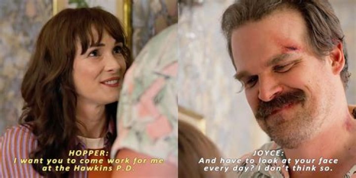 Do joyce and hopper get together?
