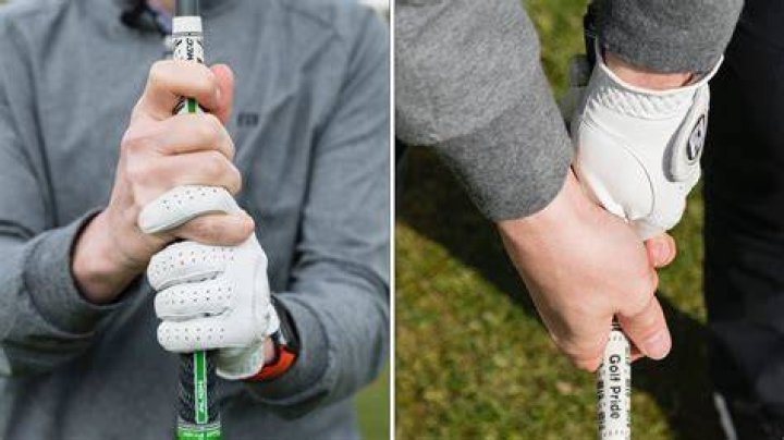 Do pro golfers interlock their fingers?