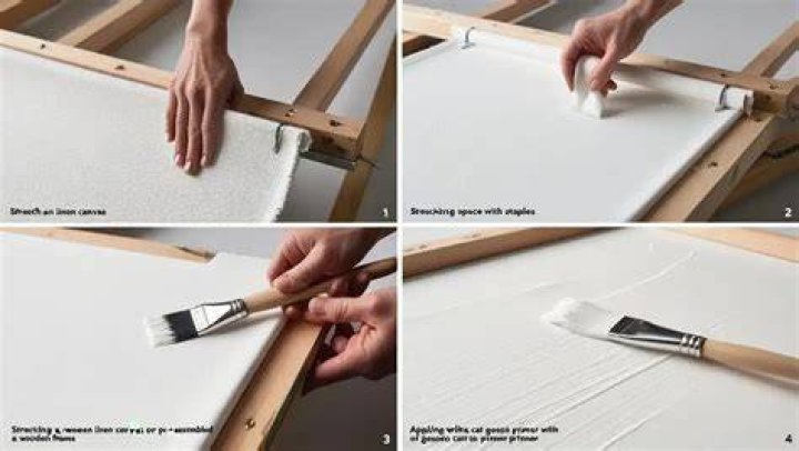 Do you have to paint a canvas white first?
