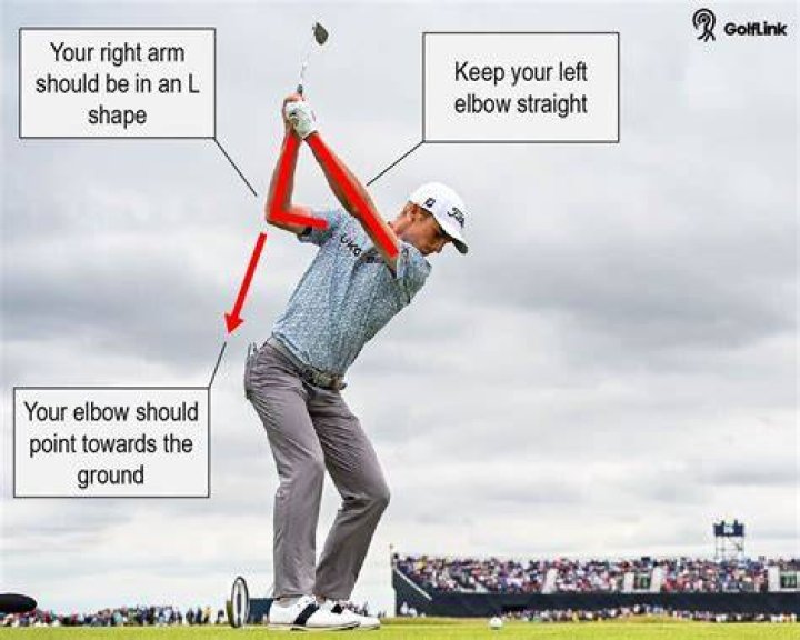 Do you lift your arms in the backswing?