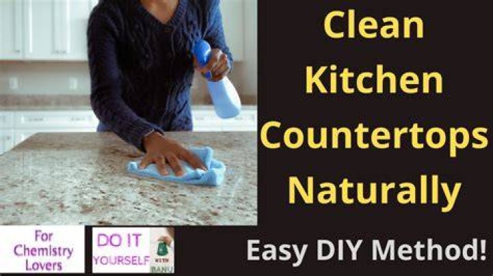 Do you need to disinfect kitchen counters?