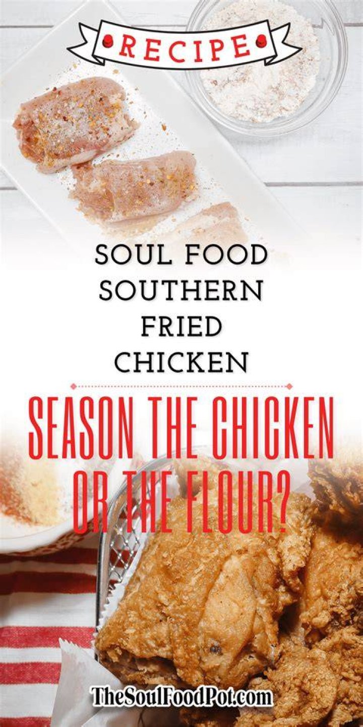 Do you season the chicken or the flour?