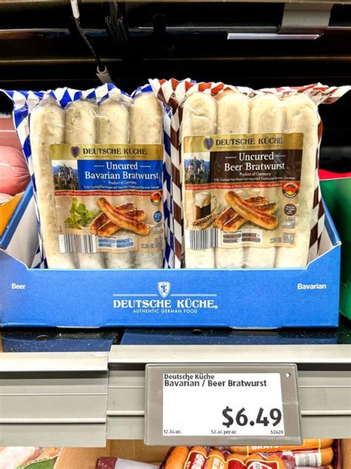 Does Aldi sell German bratwurst?