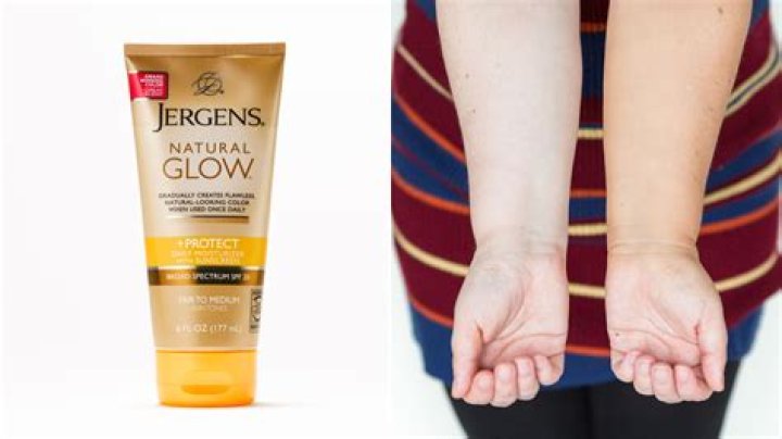 Does Jergens darken the skin?
