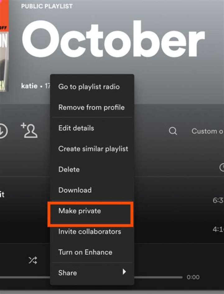 Does making a playlist Private remove followers?