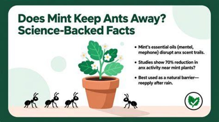 Does Mint keep ants away?