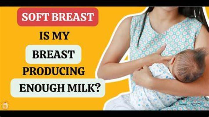 Does soft breast mean no milk?