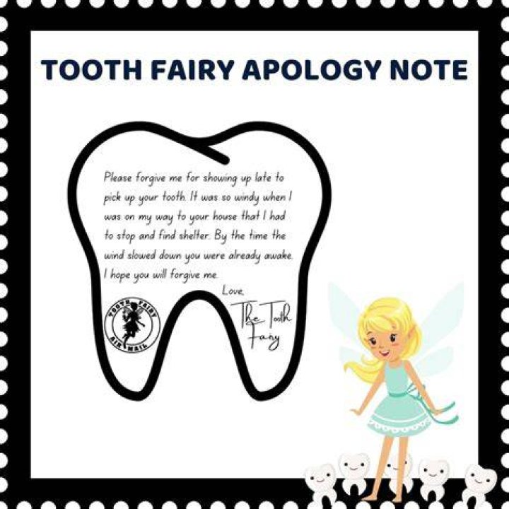 Does the Tooth Fairy leave notes?