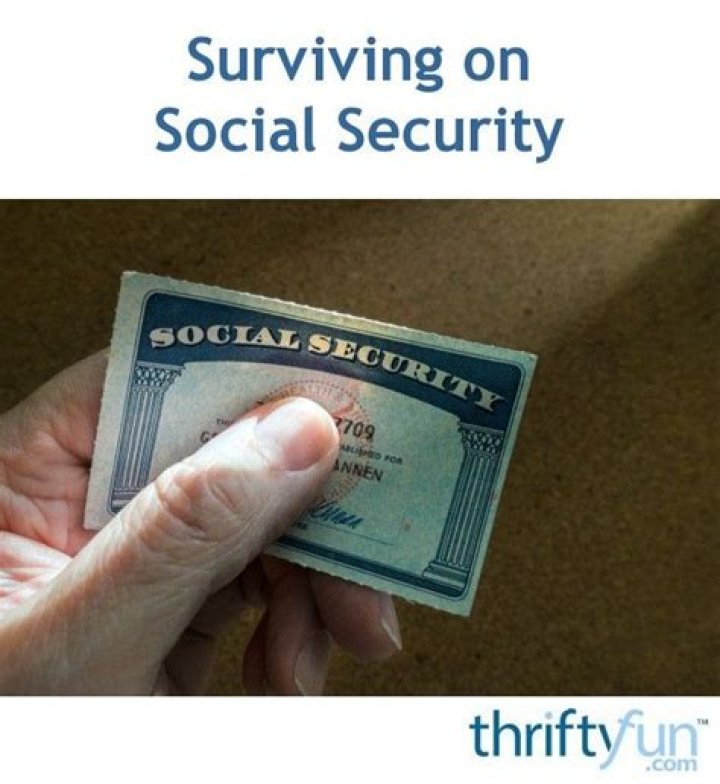 How can I live on Social Security alone?
