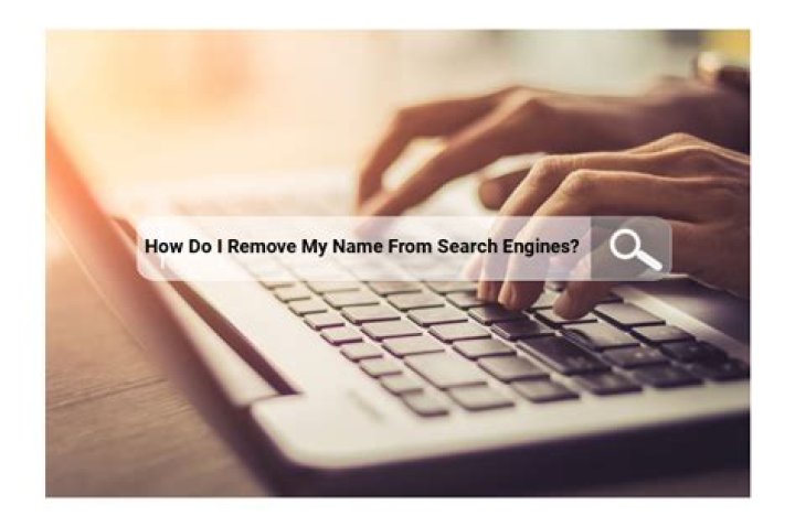 How do I block my name from search engines?