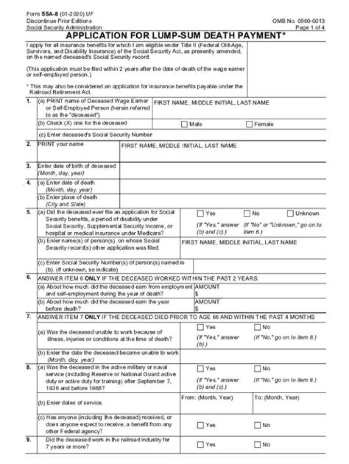 How do I get 250 death benefits from Social Security?