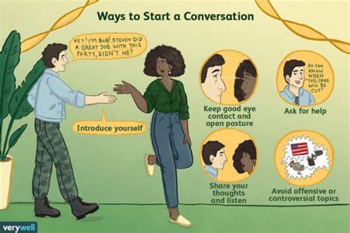 How do I start conversation?