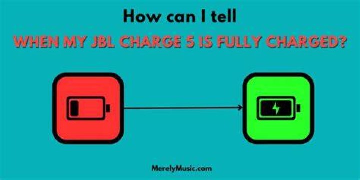 How do you know if your speaker is fully charged?