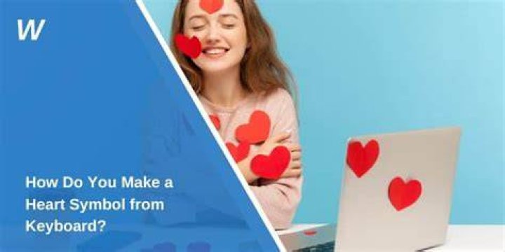 How do you make a heart symbol?