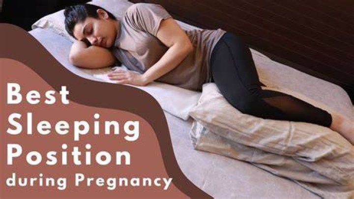 How do you sleep when pregnant?