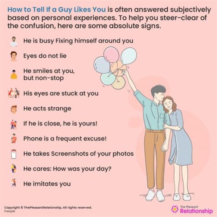 How do you tell if a guy is testing you?