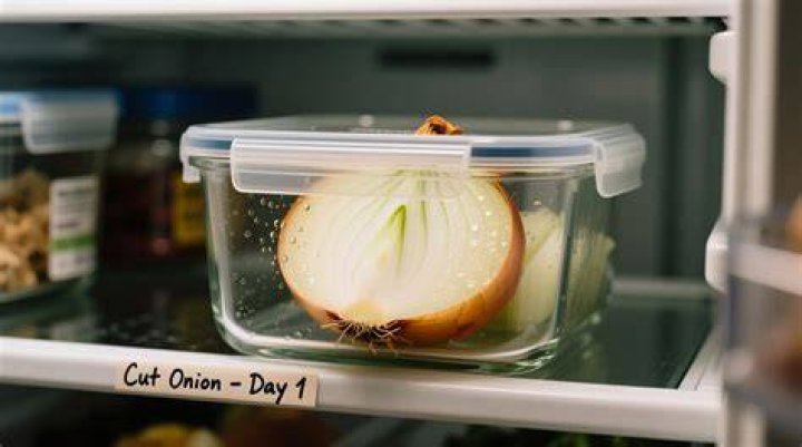 How long does an uncut onion last in the fridge?