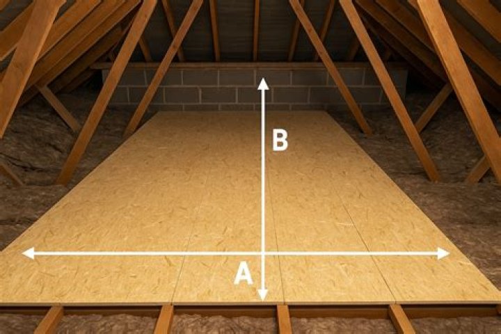 How should loft boards fit on joists?