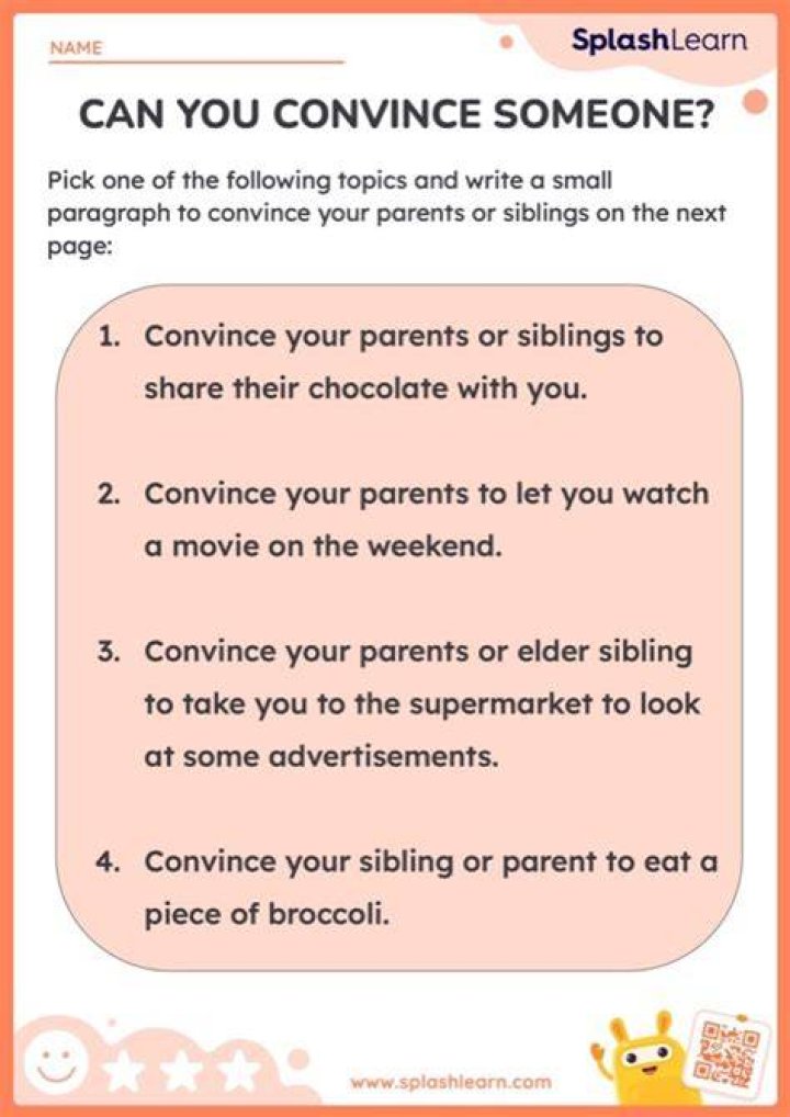 In what 3 ways can you convince someone?