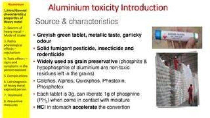 Is aluminum toxicity reversible?