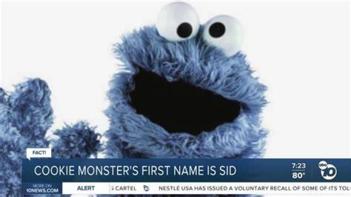 Is Cookie Monster's real name is Sid?