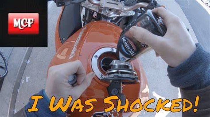 Is it OK to put fuel injector cleaner in a motorcycle?