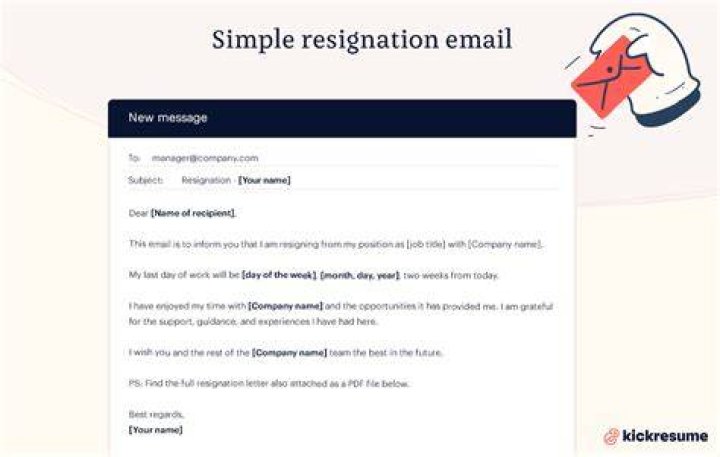 Is it unprofessional to quit via email?