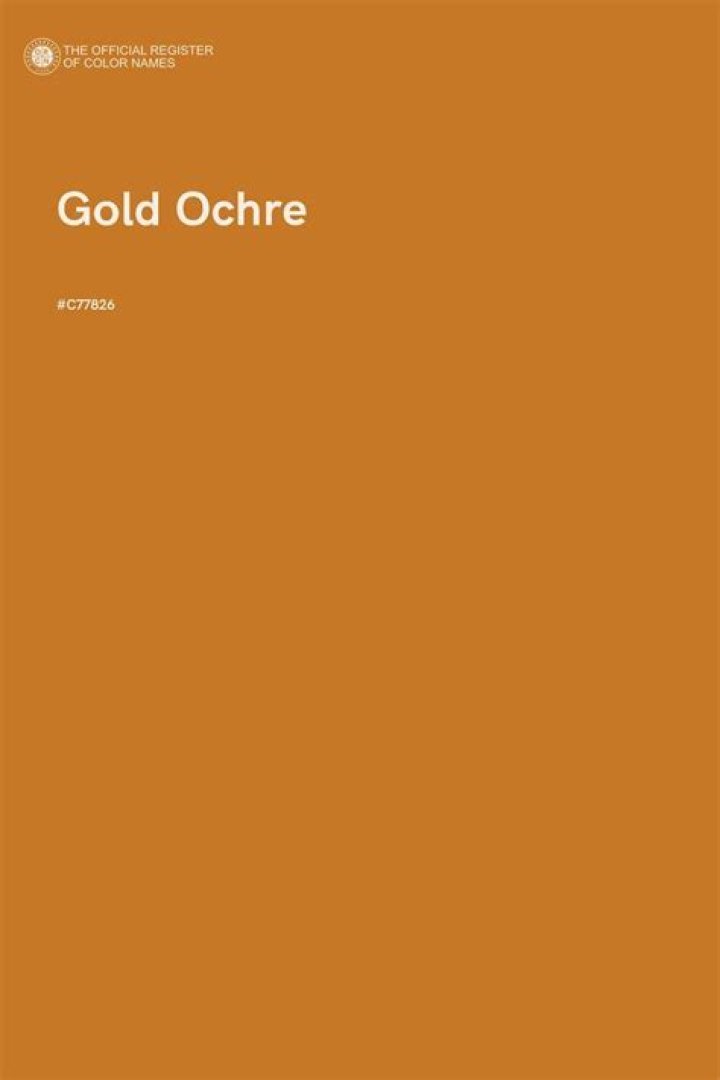 Is ochre a gold?