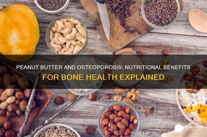 Is peanut good for osteoporosis?