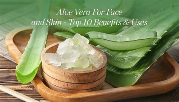Is raw aloe vera good for skin?