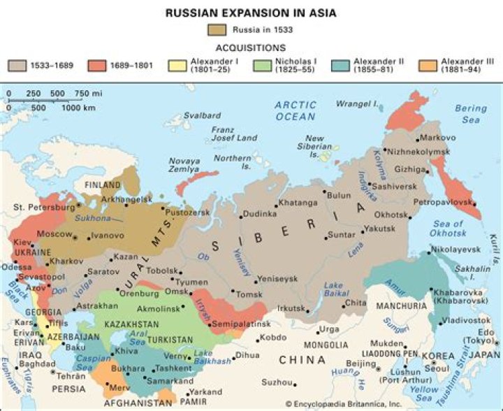 Is Russia colonized?