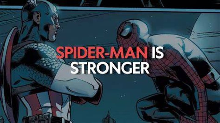 Is Spiderman stronger than Captain America?
