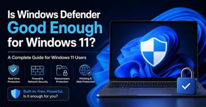 Is Windows Defender actually good now?
