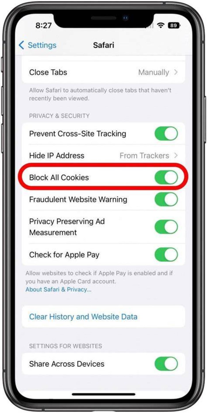 Should I block all cookies?