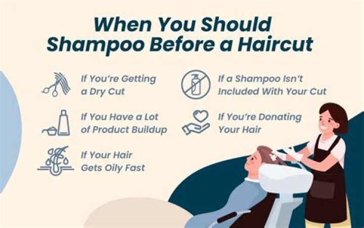 Should I wash my hair before cutting it myself?