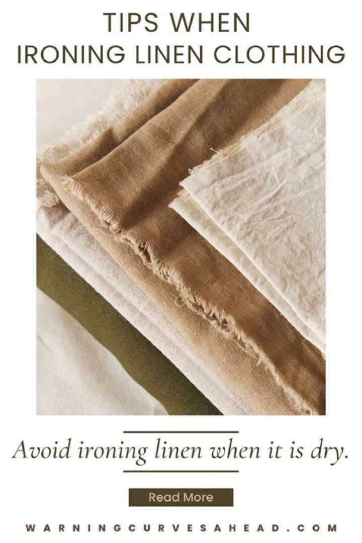 Should you iron linen?