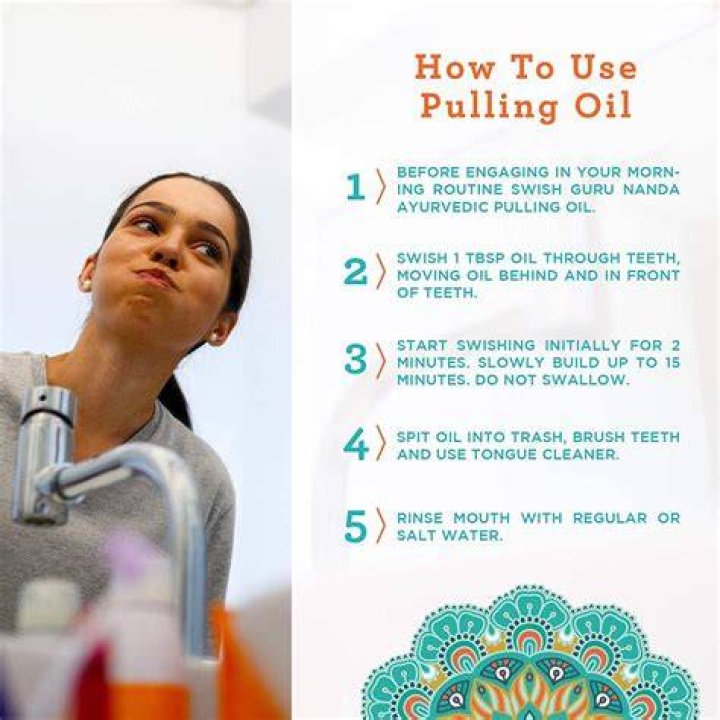 Should you rinse after oil pulling?