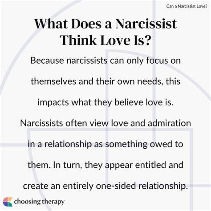 What's a narcissist love language?