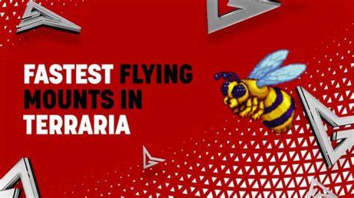 What's the fastest flying mount in Terraria?