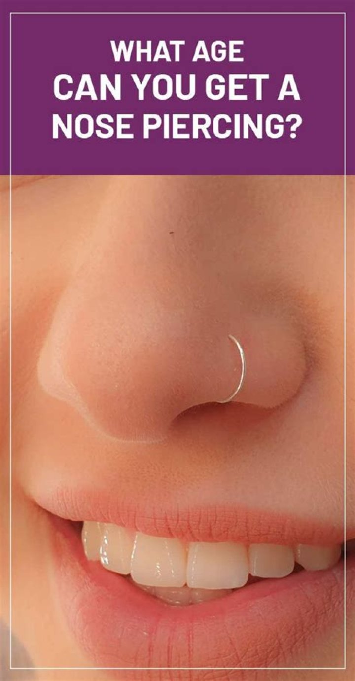 What age can you get a nose piercing?